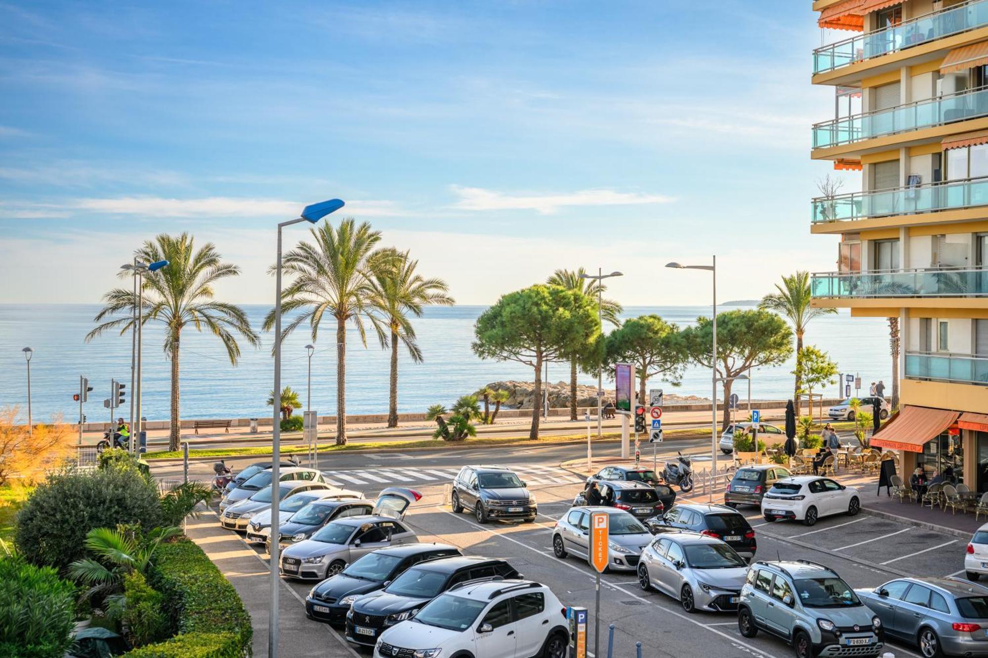 Appartement Bord De Mer « La Petite Ma-Line » Cagnes-sur-Mer Eksteriør bilde